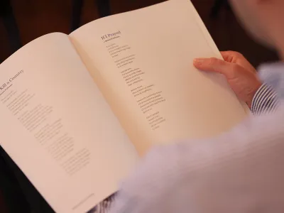 Poet's Corner 2025 fall