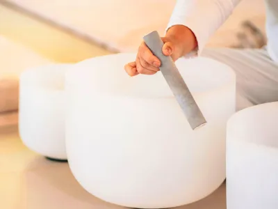 standing bell meditation