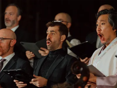 Choir sings passionately at Trinity Church