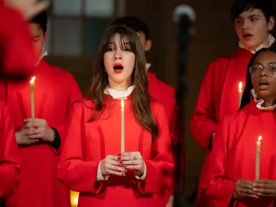 Trinity Youth Chorus perform A Ceremony of Carols