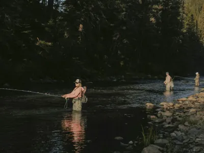 Fly fishing