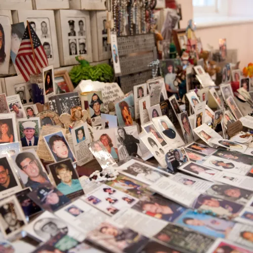 9/11 Memorabilia at St. Paul's Chapel