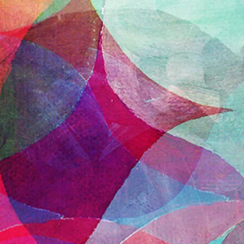 beautiful abstract watercolor shapes