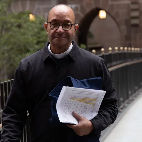 The Rev. Phil Jackson, Rector of Trinity Church Wall Street