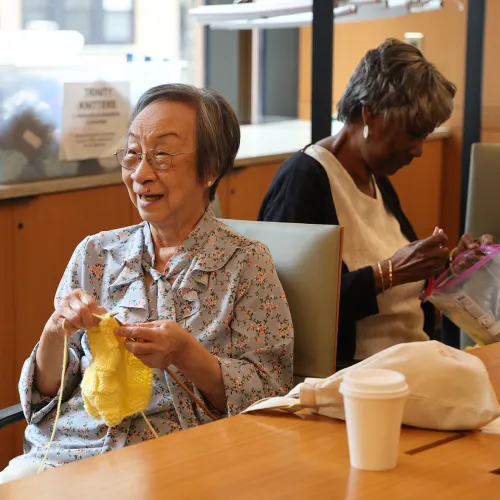 Trinity Knitters 2025 fall